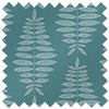 Fern Leaves, Petrol - Twist&Fit Roller Blind